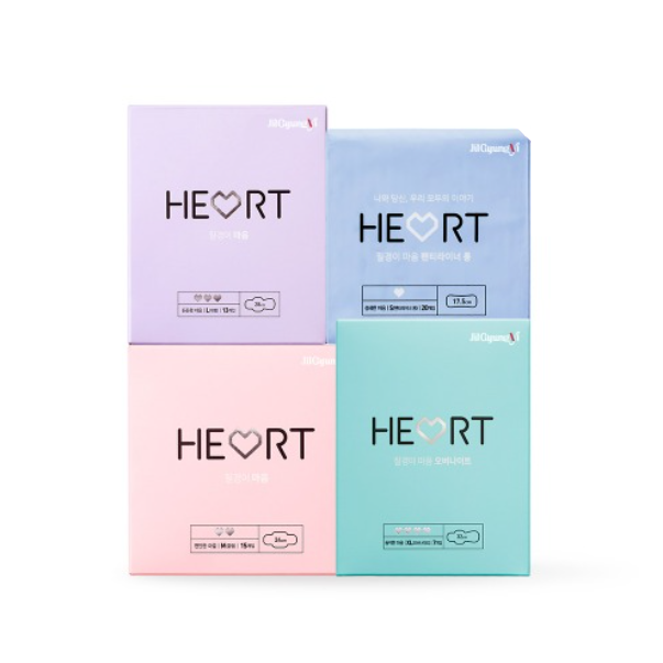 Heart Sanitary Pad (1P)